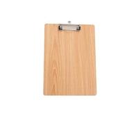 Carpeta De Documentos Portapapeles de madera tamaño A4, tablero Clip, papelería oficina y escuela con orificio for colgar, soporte papel