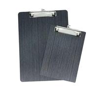 Carpeta De Documentos Portapapeles de notas madera tamaño A4, tablero Clip, escritura con férula for menú, porta papel señal, 1 Uds(Color 1)