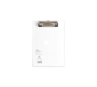 Carpeta De Documentos Portapapeles Simple A4 A5 A6, Bloc de notas, tablero Clip, abrazaderas escritura archivos cuaderno hojas sueltas, soporte papel, suministros escolares oficina(A5-WHITE)