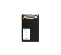 Carpeta De Documentos Portapapeles Simple A4 A5 A6, Bloc de notas, tablero Clip, abrazaderas escritura archivos cuaderno hojas sueltas, soporte papel, suministros escolares oficina(A6-BLACK)