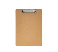 Carpeta De Documentos Tablero for carpetas de madera A4, tablero escritura con Clip, pintura, portátil for oficina y escuela, 1/4 Uds(Wooden-1pcs)