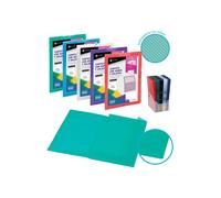 Carpeta de gomas y solapas carchivo diagonal pp fº con canguro surtid
