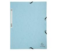 Carpeta de gomas y solapas exacompta aquarel cartulina lustrada a4 con