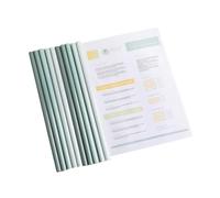 Carpeta de portadas de libros con barra de tracción, tablero prensado, carpeta de informes, carpeta de documentos, organizador de documentos, libro transparente, carpeta de reuniones de negocios