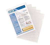 Carpeta dossier uñero elba standard folio plastico 140 mc piel naranj