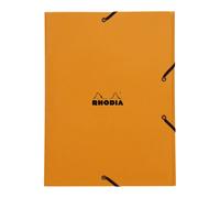 Carpeta elástica con 3 solapas Rhodia 24x32 cm