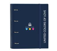 Carpeta Equipada BENETTON Love, Din-A4 4 Anillas 30 mm.