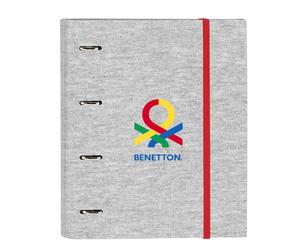Carpeta Equipada BENETTON Pop, Din-A4 4 Anillas 30 mm.