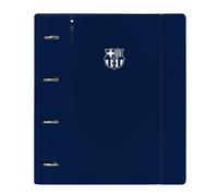 Carpeta Equipada F.C. BARCELONA PP Foam, Din-A4 4 Anillas 35 mm.