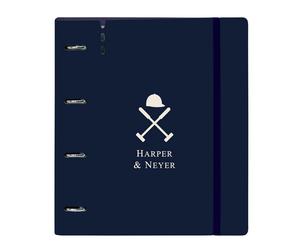 Carpeta Equipada HARPER & NEYER, Din-A4 4 Anillas 35 mm.