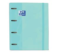 Carpeta Equipada OXFORD Touch, Din-A4 100H 4 Anillas 35 mm. Ice Mint Pastel