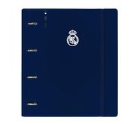 Carpeta Equipada REAL MADRID 1ª Equip. 2024/25 PP Foam, Din-A4 4 Anillas 35 mm.