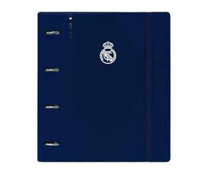 Carpeta Equipada REAL MADRID 1ª Equip. 2024/25 PP Foam, Din-A4 4 Anillas 35 mm.