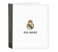 CARPETA F. 4 ANILLAS 35MM LOMO ANCHO REAL MADRID 1ª EQUIP. 24/25 Multicolor
