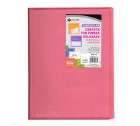 Carpeta Fundas CARCHIPLAS Book, Din-A4 10 Hojas Rojo