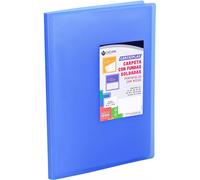 Carpeta Fundas CARCHIPLAS Book, Din-A4 40 Hojas Azul Claro