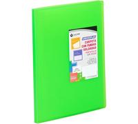 Carpeta Fundas CARCHIPLAS Book, Din-A4 40 Hojas Verde Lima