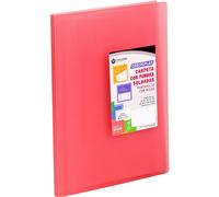 Carpeta Fundas CARCHIPLAS Book, Din-A4 50 Hojas Rojo