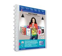 Carpeta fundas intercambiables Oxford. A4+. Contiene 20 fundas. Color transparente