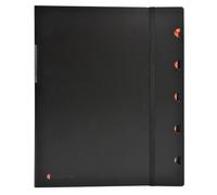 Carpeta fundas (tarifario) exacompta espiral pp exaview a4 30 f. negro