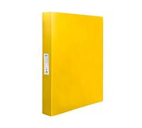 Carpeta liderpapel 4 anillas 25 mm mixtas polipropileno din a4 amarillo fluor opaco - CH32