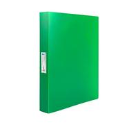 Carpeta liderpapel 4 anillas 25 mm mixtas polipropileno din a4 verde manzana opaco - CH36