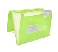 Carpeta liderpapel clasificador fuelle polipropileno din a4 amarillo fluor opaco 13 departamentos - FU36