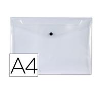 Carpeta liderpapel dossier broche 34044 polipropileno din a4 incolora 50 hojas - DS17
