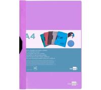 Carpeta liderpapel dossier pinza lateral polipropileno din a4 lavanda opaco 30 hojas pinza deslizante - DP23