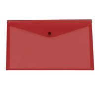 CARPETA LIDERPAPEL DOSSIER SOBRE BROCHE 44243 POLIPROPILENO DIN A3 ROJO TRANSLUCIDO UNIDAD