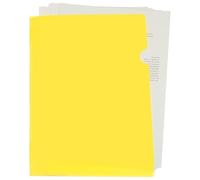 Carpeta liderpapel dossier uñero polipropileno din a4 amarillo fluor opaco 20 hojas - BL19