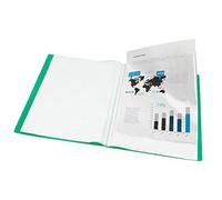 Carpeta liderpapel escaparate 20 fundas polipropileno din a4 verde translucido - EC66