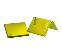 Carpeta liderpapel portadocumentos gomas polipropileno din a4 amarillo fluor opaco lomo 25 mm - SS48