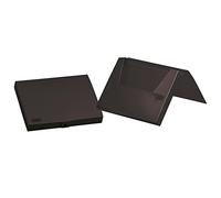 Carpeta liderpapel portadocumentos gomas polipropileno din a4 negro opaco lomo 25 mm - SS47