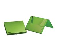 Carpeta liderpapel portadocumentos gomas polipropileno din a4 verde manzana opaco lomo 25 mm - SS52