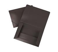 Carpeta liderpapel portadocumentos solapas polipropileno din a3 negro opaco lomo flexible - SS45