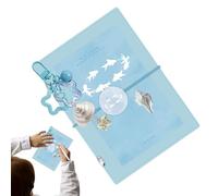 Carpeta M5 Bonito 5 anillas cubierta PVC transparente hojas sueltas