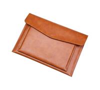 Carpeta organizadora de Archivos, Carpeta de Archivos A4, Organizador de Documentos, Doble Capa, de Piel sintética, Impermeable, Bolsa de Almacenamiento para papelería, Funda de Ordenador portátil