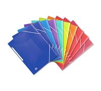 Carpeta Oxford Urban De solapa Multicolor A4 10 Piezas