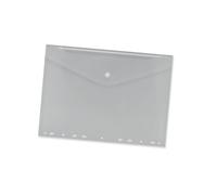Carpeta Portadocumentos BISMARK Din-A4 Multitaladro Transparente