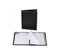 Carpeta portamenus iberplas pvc fº 6 fundas con pestañas adhesivas n