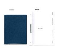 Carpeta Proyectos ELBA Gio, Din-A4 4 Separadores Cartón Azul, Pack x10