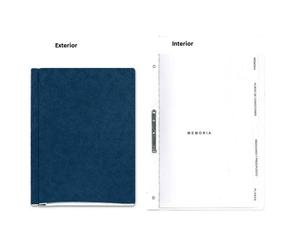 Carpeta Proyectos ELBA Gio, Din-A4 4 Separadores Cartón Azul, Pack x10
