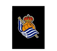 Carpeta real sociedad 4 anillas negra escudo