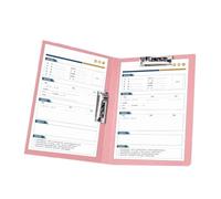 Carpeta Sujetadora Sin Perforaciones Con Pinza Carpeta Doble Clip Metálico