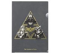 Carpeta transparente A4 Trifuerza de The Legend of Zelda
