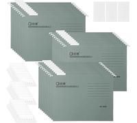 Carpetas colgantes grises, 30 unidades, material duradero, para archivo
