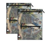 Carpetas de 3 anillos con flores encantadoras - Adorned Cottage
