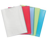 Carpetas transparentes "Chromaline" de EXACOMPTA, para organizar por colores, pack de 20 unidades