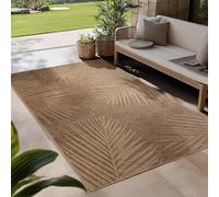 Carpetsale24 Alfombra para Interior y Exterior - Robusta, Resistente a la Intemperie y fácil de Limpiar, con Efecto de Yute Natural, Ideal para salón, Cocina, terraza, jardín y balcón, 200x290 cm